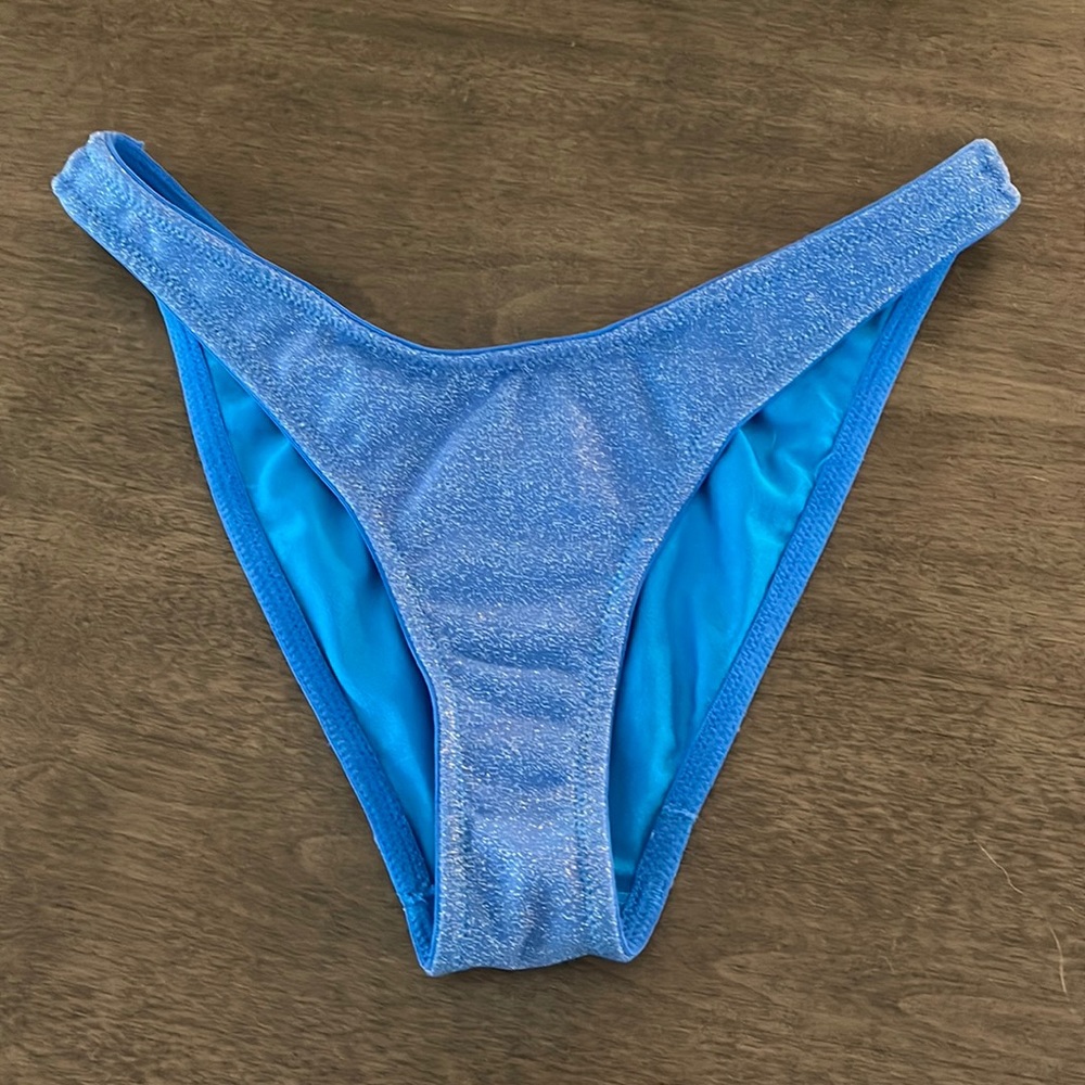 Triangl sparkly blue M bikini bottoms